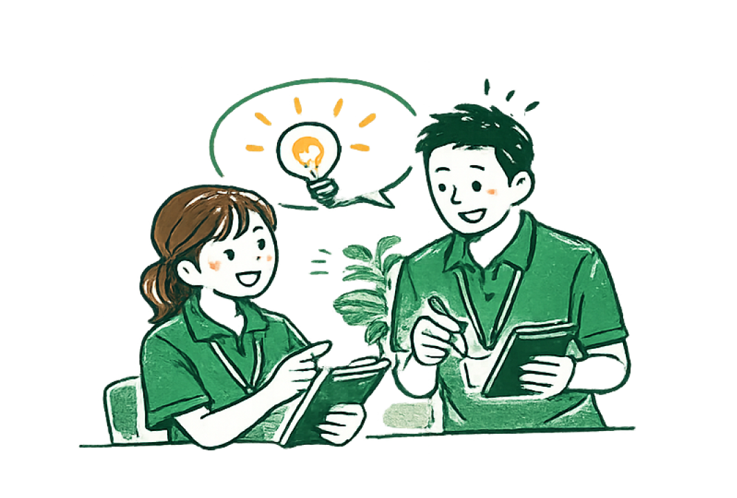 相談しやすい職場のイメージ